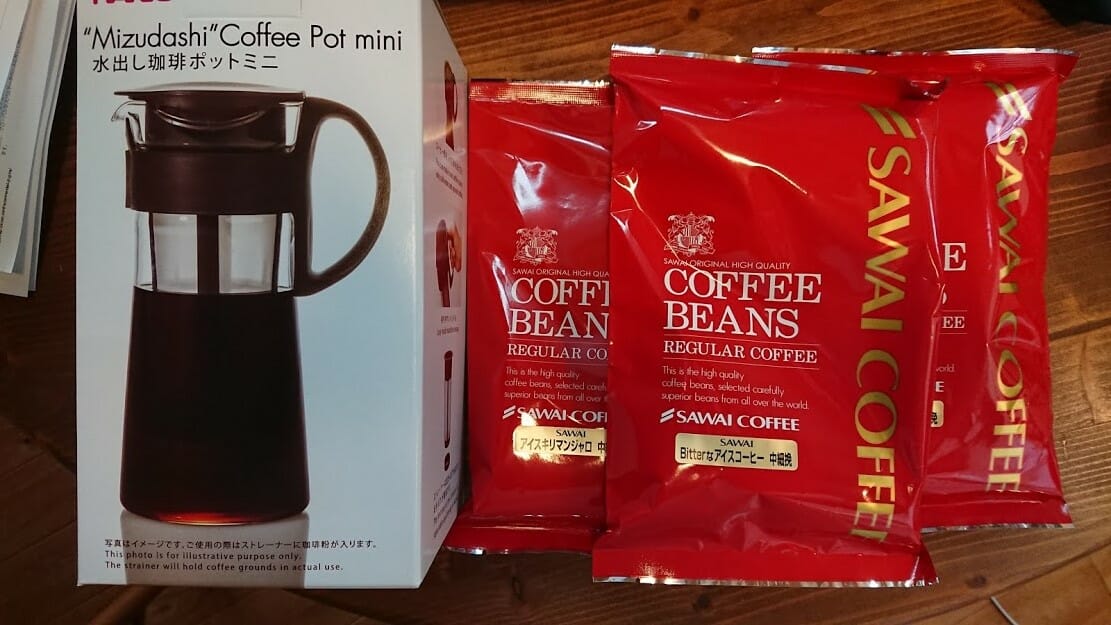 ハリオの水出しコーヒーポットで初めて抽出してみた レビュー ノリモブ ハリオの水出しコーヒーポットで初めて抽出してみた レビュー ノリモブ