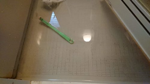 オキシクリーンでお風呂の床を洗う－５