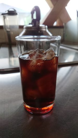 水出しアイスコーヒーを作る-bitterなアイスコーヒー完成