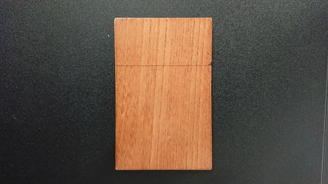 木製名刺入れ-ケヤキ
