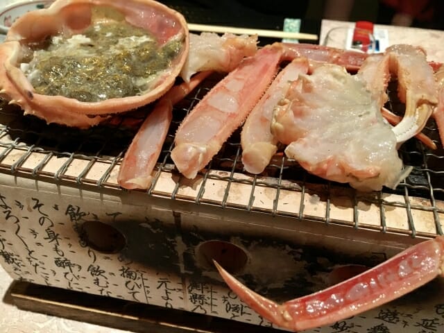 焼きガニ