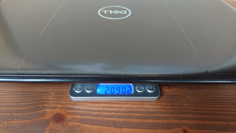 DELL G5 15重量