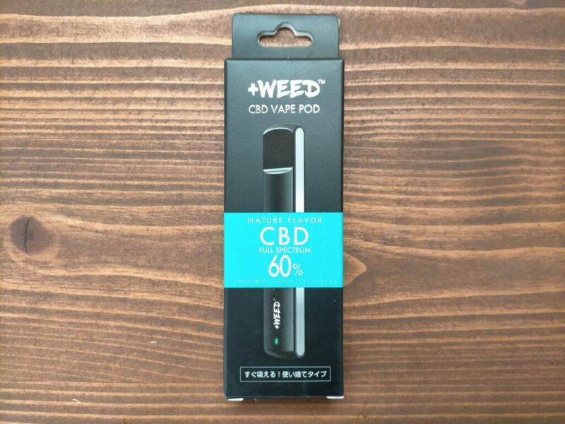 +WEED 使い捨てCBDポッド