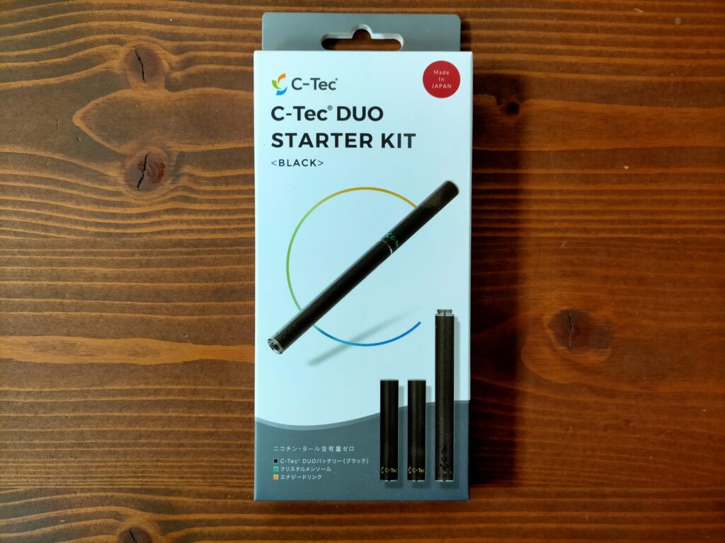 C-Tec DUO スターターキット体験！手軽に吸える電子タバコです